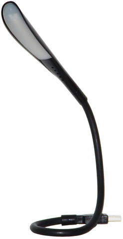 USB Reading Lamp with 14 LEDs Dimmable Touch Switch and Flexible Gooseneck