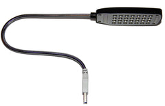 USB Portable Reading Lamp with 28 Bright LED Lights and Flexible Gooseneck for Notebook Laptop, Desktop, PC and MAC Computer Keyboard + On/Off Switch Setting